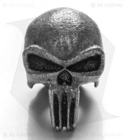 Magallona Vigilante Skull Lanyard Bead (Pewter)