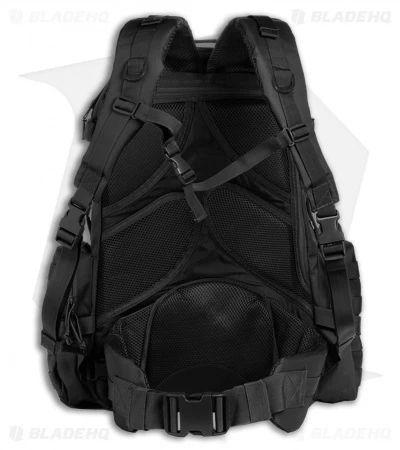 Red Rock Outdoor Gear Diplomat Backpack Black 80171BLK - Image 2
