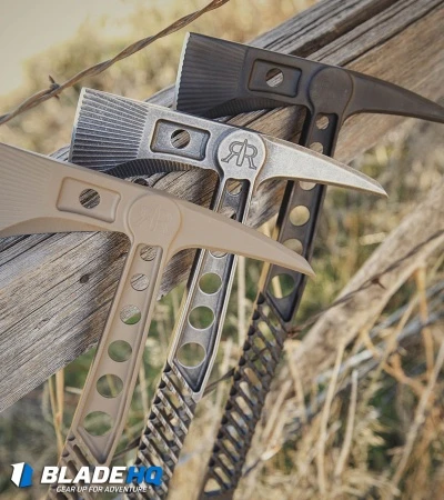 Red Rock RifleWorks Monolithic Tomahawk Axe W/ Sheath (FDE Cerakote) MT-1-FDEC - Image 3