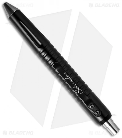 Schrade Black Push Button Tactical Pen (SCPEN9BK) - Image 2