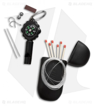 Schrade Black Accessory Survival Kit (SCSK1)