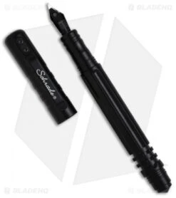 Schrade Tactical Pen & Defense Tool - Black (Fountain & Rolling Ball) SCPEN3BK