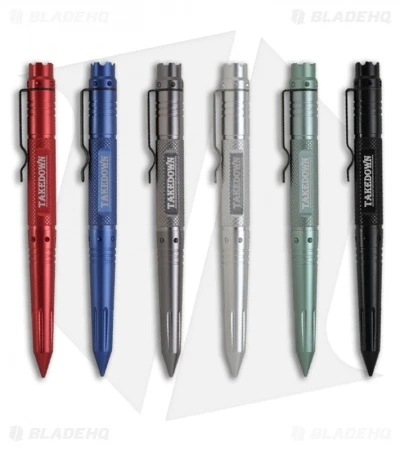 Takedown DLX Tactical Defense Pen W/ Crown (Red) - Image 3