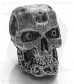 Magallona Terminator Skull Lanyard Bead (Pewter)