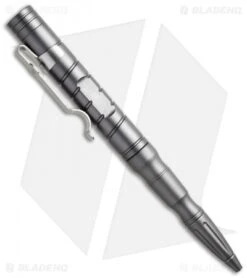 UZI Tactical Pen 9 W/ White LED Light (Gray) TACPEN-9