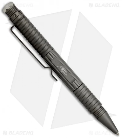 UZI Tactical Defender Pen 3 W/ Crown & Hand Cuff Key (Gray) TACPEN-3