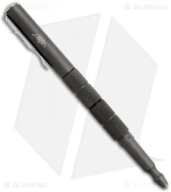 UZI Tactical Defender Pen 5 W/ Glass Breaker Tip (Gray) TACPEN-5