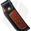 Venture 7.5" V114A Leather Fixed Blade Belt Sheath Black
