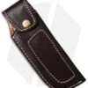 Venture 7.75" V114B Leather Fixed Blade Belt Sheath Brown