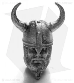 Magallona Viking Skull Lanyard Bead (Pewter)