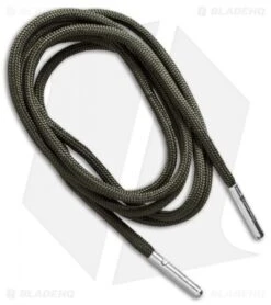 Wasatch Outdoors Survival Paracord Hoodie Cord W/ Tinder & Fishing Line (Green)