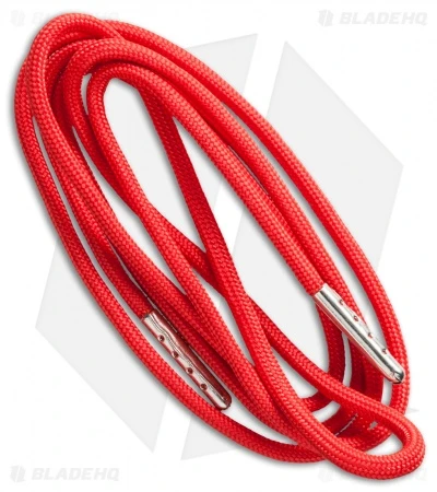 Wasatch Outdoors Survival Fire Starter Paracord Hoodie Cord (Red)